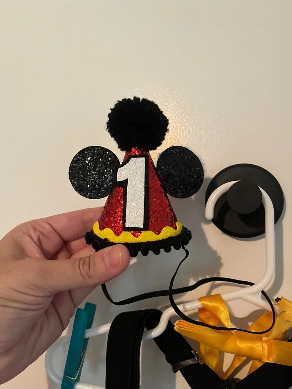 Mickey 1 year old Birthday Outfit
